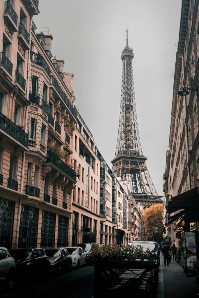 Eiffel Tower in Paris, France – famous tourist attraction